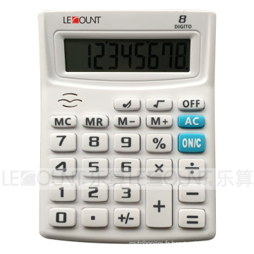 Calculatrice de bureau à affichage à 12 chiffres avec un son parlant &quot;Bi-Bi&quot; (LC240S)